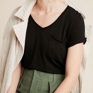 Anthropology Classic V-Neck Tee (Size S)